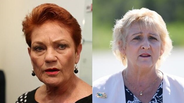 Senator Pauline Hanson and Capricornia MP Michelle Landry clashed over who deserves credit for funding the Fitzroy Community Hospice.