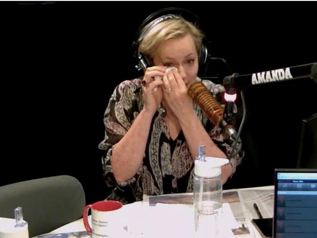 Amanda Keller says she shares much of her personal life on air.