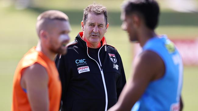 Ross Lyon’s appointment at St Kilda will be followed closely through 2023. Picture: Michael Klein