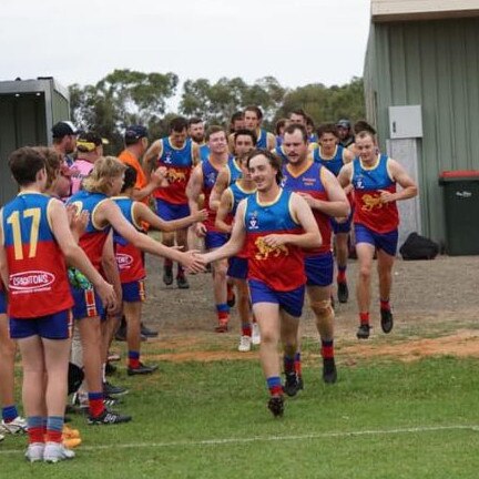 The Hay Lions compete in the Golden Rivers Football-Netball League. Picture: Hay Lions Facebook page