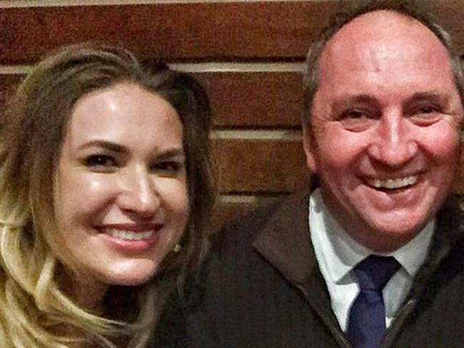 Former NewsCorp journalist and political adviser Ms Campion, 33, is pregnant with Deputy Prime Minister Barnaby Joyce’s baby. Picture: Supplied