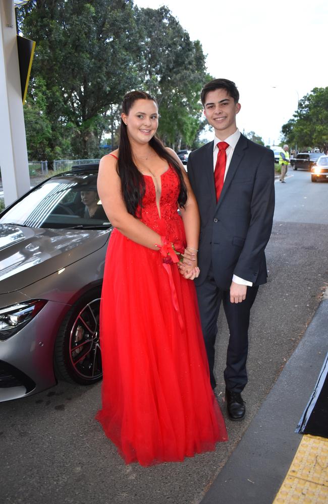 Students at the 2024 Nambour Christian College formal.