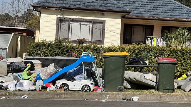 Dumped rubbish in Blacktown which was removed after being reported through Snap Send Solve.