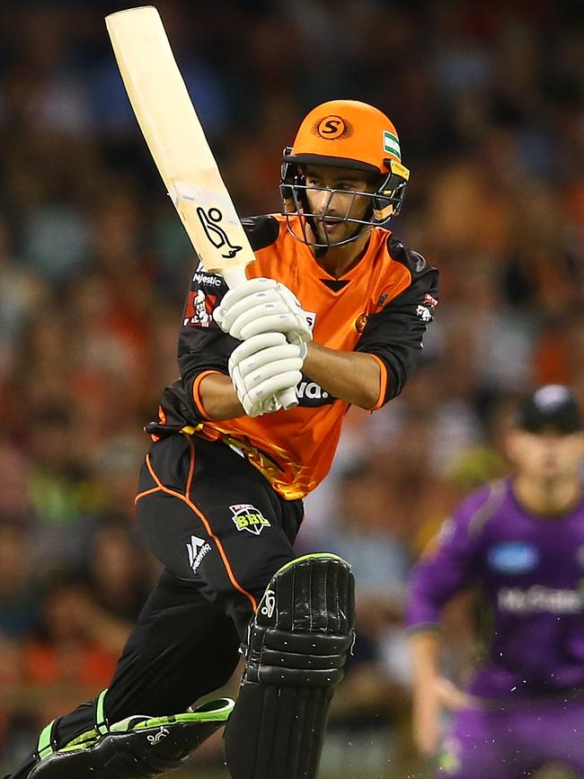 Ashton Agar in action for the Perth Scorchers.