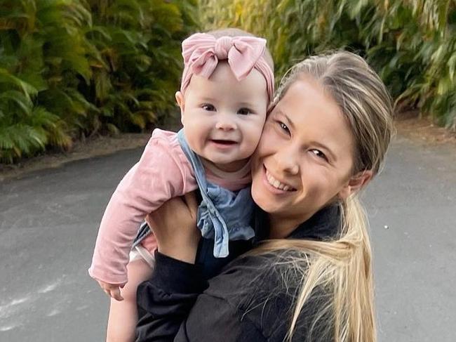 Bindi Irwin Instagram post with her daughter Grace Irwin-Powell Picture Instagram @bindisueirwin