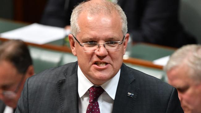 Scott Morrison has refused to give up on a bill that aims to crack down on union thuggery. Picture: AAP