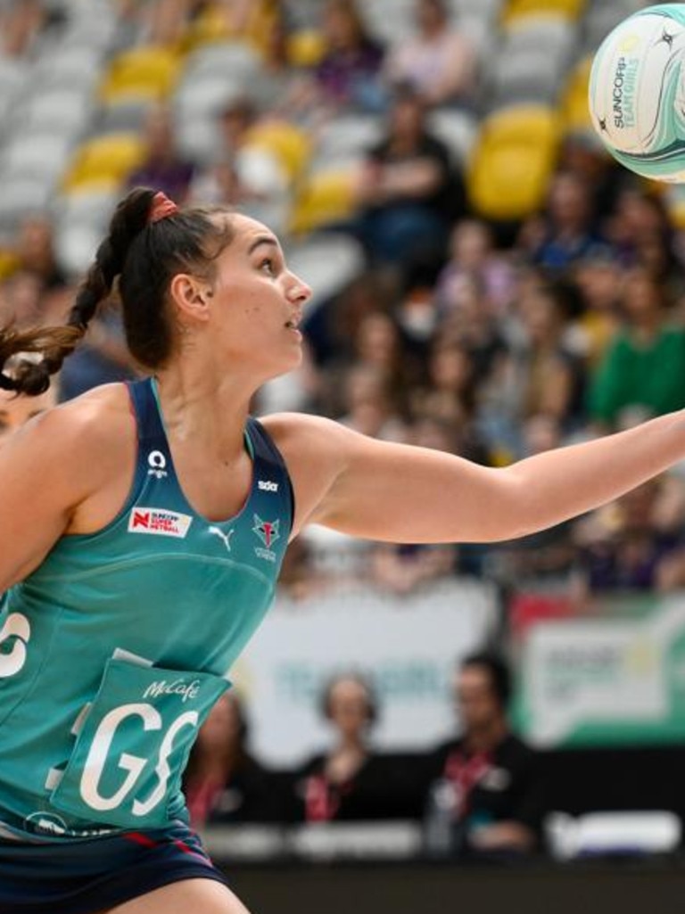 Former Vixens goaler Rahni Samason will join the Southern Saints after a stint in New Zealand. Picture: Matt Roberts/Getty Images