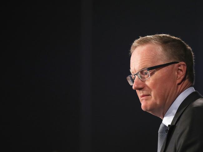 Dr Lowe is in the hot seat again. Picture: Brendon Thorne/Bloomberg via Getty Images