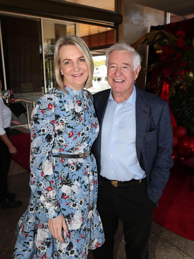 Megan Wynne and Bruce Bellinge. Picture: Danella Bevis