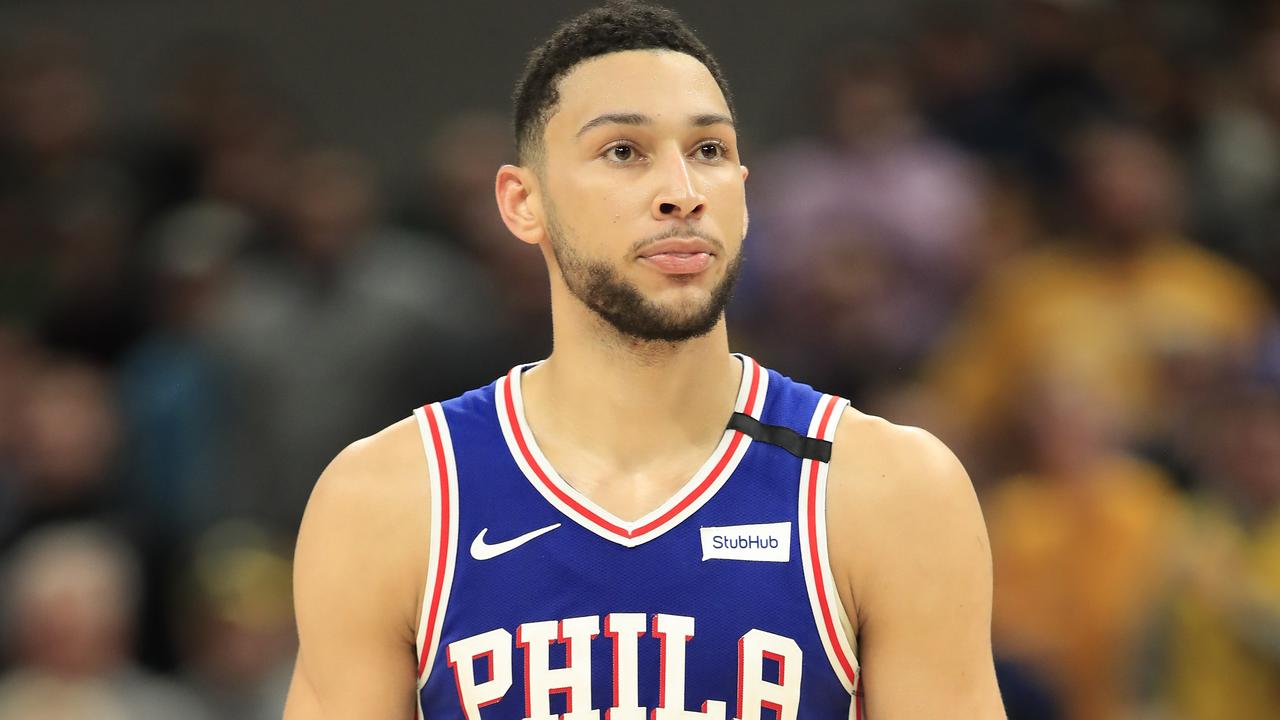 Ben Simmons will be re-evaluated in three weeks.