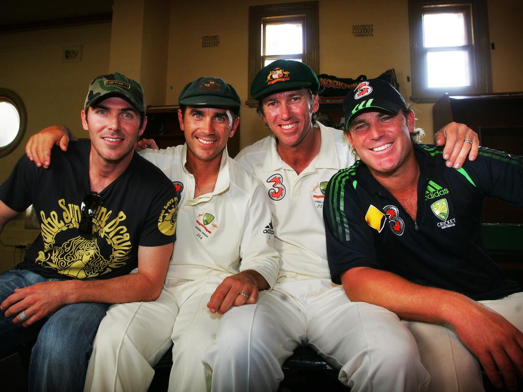 The 2006-07 Ashes was a changing of the guard for the Australian side, and next summer’s series is looming as something similar. Picture: Phil Hillyard