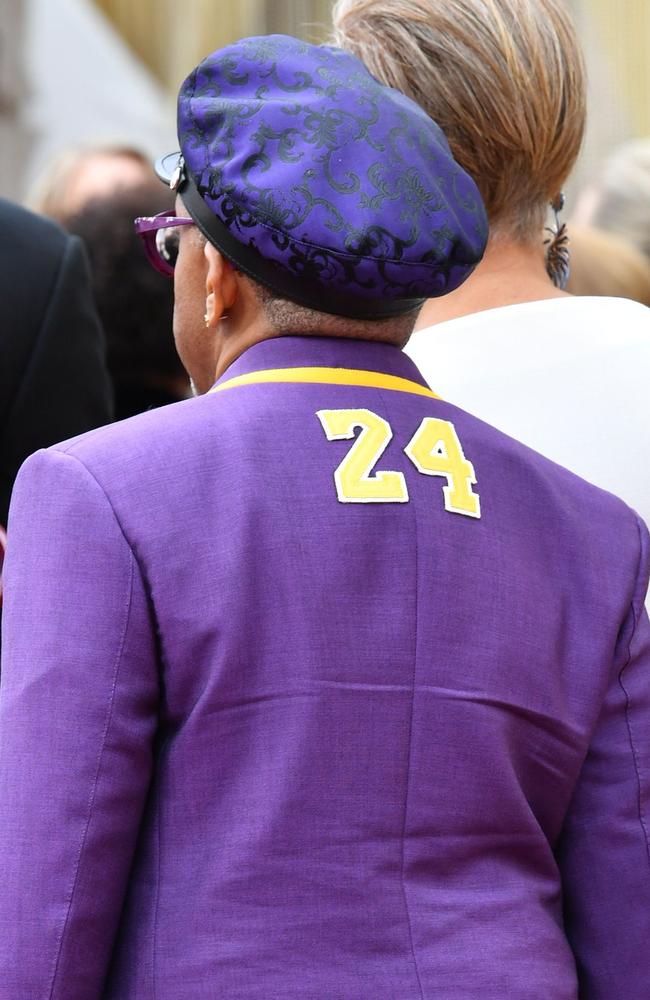 Bryant’s jersey number was “24”. Picture: Amy Sussman/Getty Images