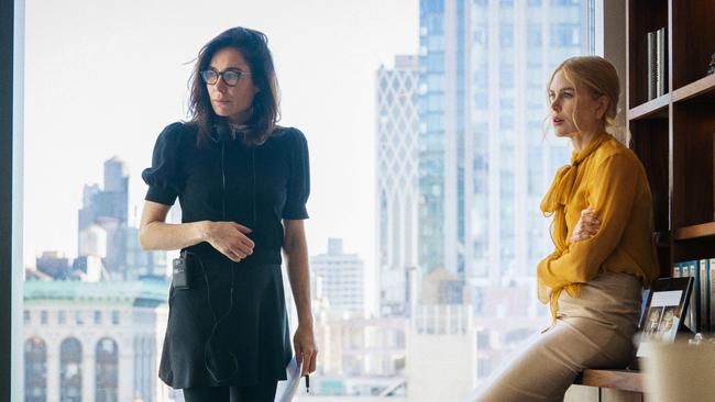 Halina Reijn directs Nicole Kidman in Babygirl. Picture: Niko Tavernise