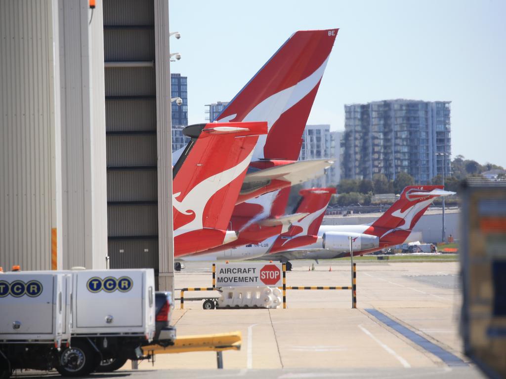 Sydney Airport will kick off international flights on November 1. Picture: NCA NewsWire Christian Gilles