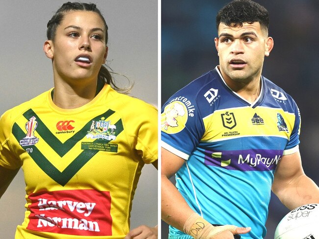 The Raiders are hoping to lure both Shaylee Bent and David Fifita. Pic: Getty