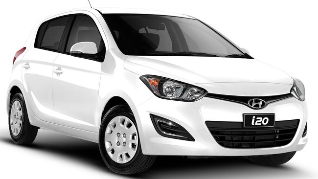 The Hyundai i20 ... the already-cheap run-around can be picked up a bargain price by eligible traders.