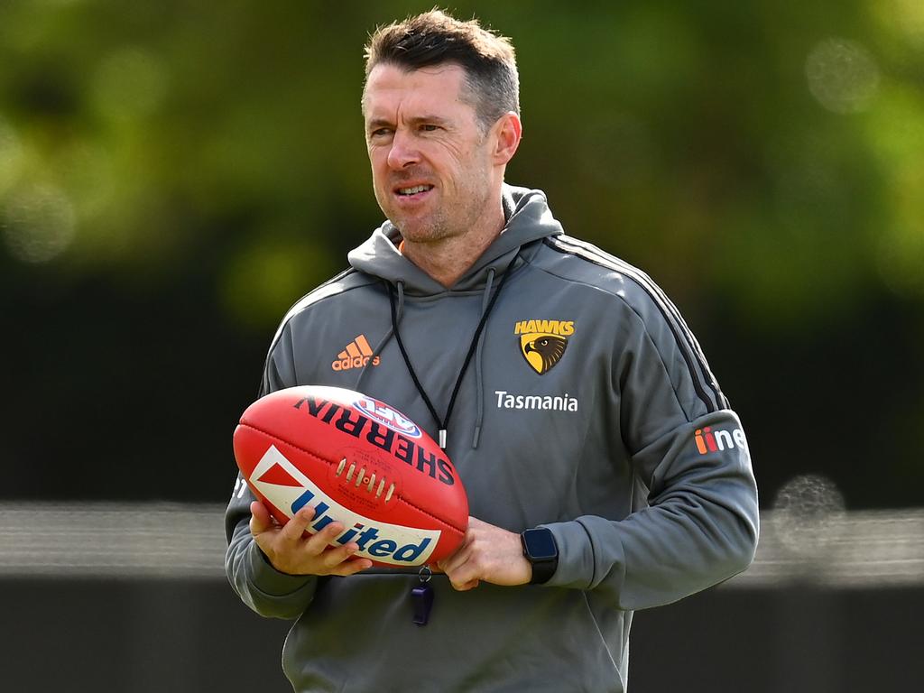 McRae spent time at Hawthorn under Alastair Clarkson. Picture: Getty Images