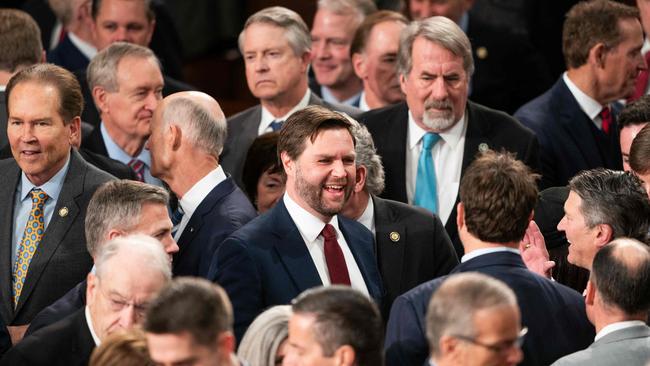 US Vice President-elect J.D. Vance. Picture: Allison Robbert/AFP