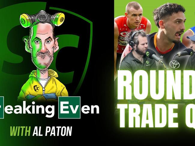 SuperCoach AFL: Rookie POD, Warner v Rankine, and Caleb in trouble? | Breaking Even with Al Paton