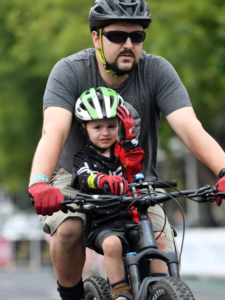 The Tour Down Under’s Westpac Family Ride on January 19, 2020. Picture: Tom Huntley