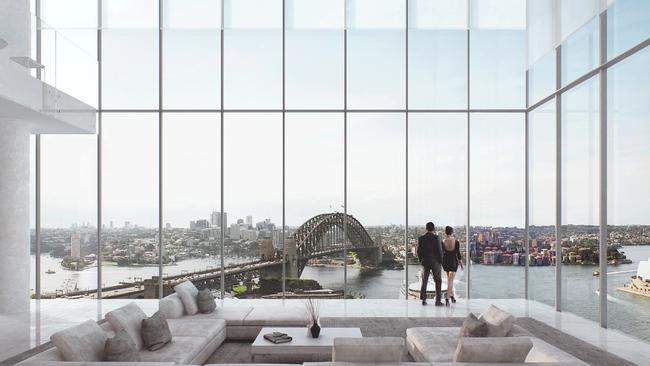 A sub-penthouse sale for $70m at One Circular Quay was the highest unit purchase.