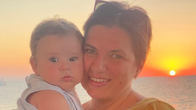 Valentina Curatolo was forced to go abroad and spend thousands of dollars before she had her son, Edoardo, through IVF. Picture: Supplied