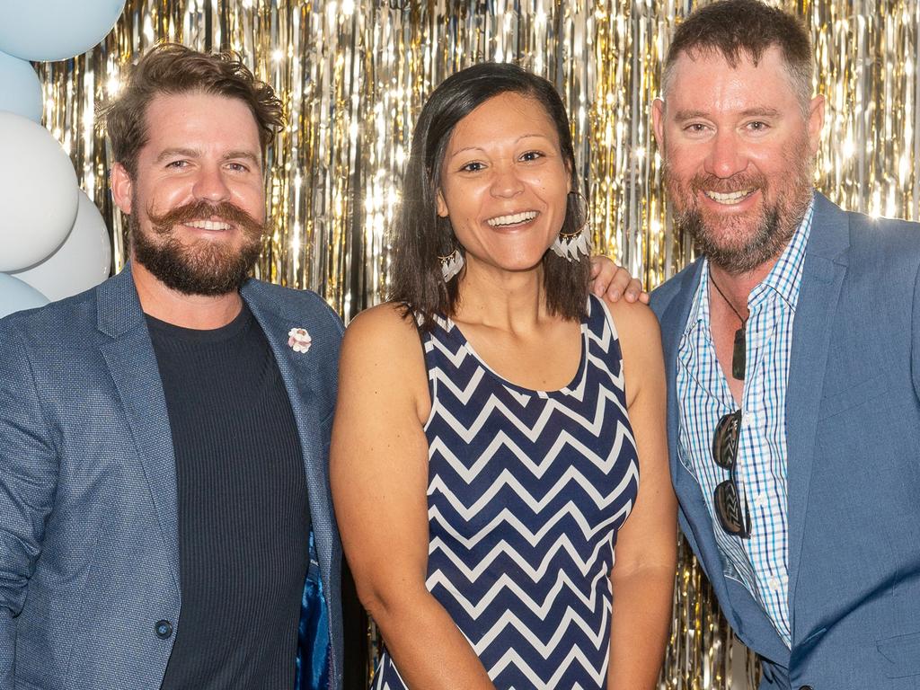 Kieran Hess, Isabelle Millien and Lou McNeill at Carlisle Adventist College Graduation dinner, Thursday 16 November 2023 Picture:Michaela Harlow