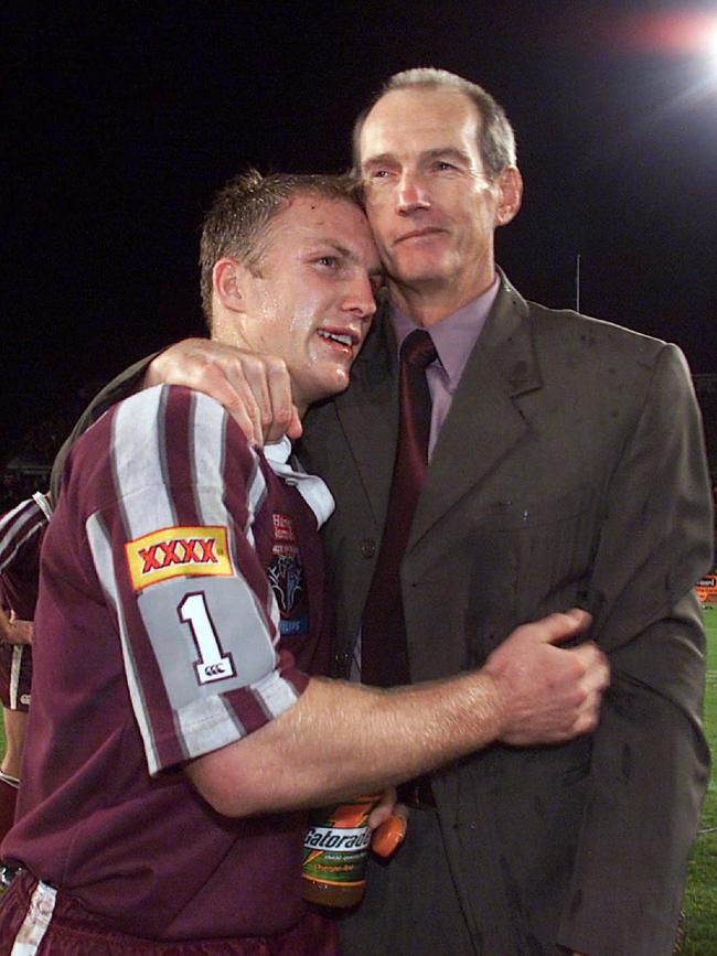 Lockyer and Bennett in happier times.