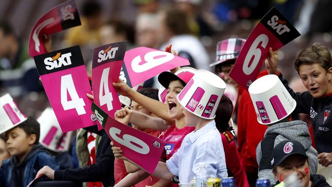 Sydney Sixers fans bring the noise.