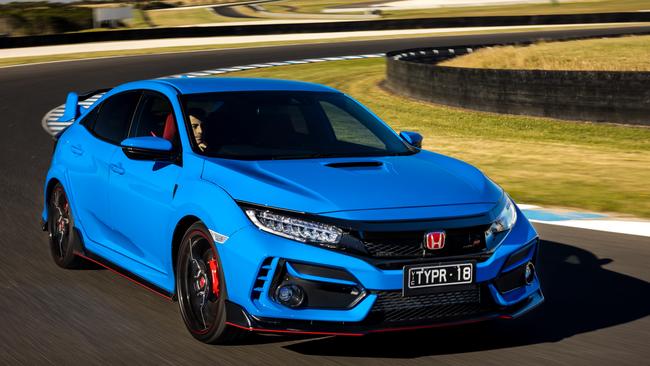 Honda has updated its fire-breathing Civic Type R.