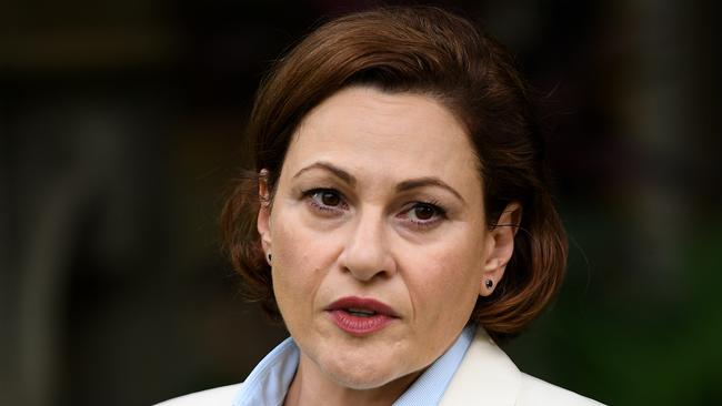 Former Queensland deputy premier and treasurer Jackie Trad. Picture: AAP