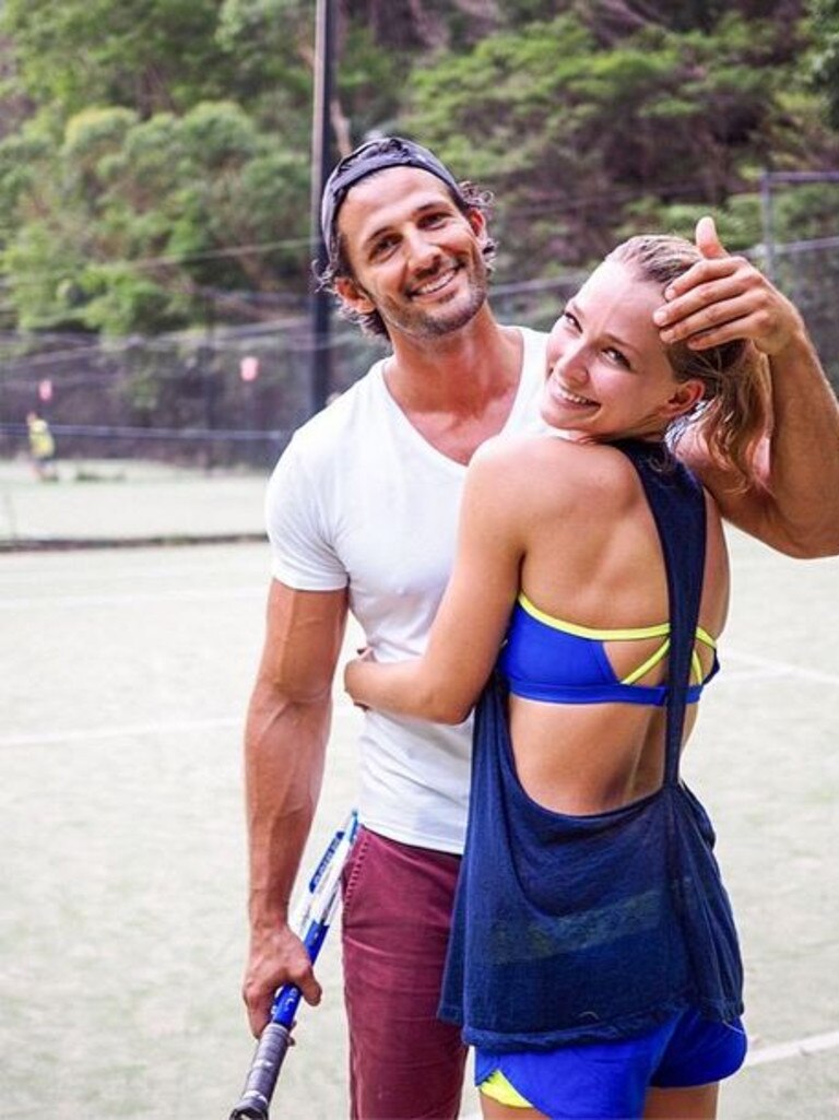 My sis and her boy put us through our paces ... Till next time! #couplesthatplaytogether #staytogether Picture: Tim Robards Instagram