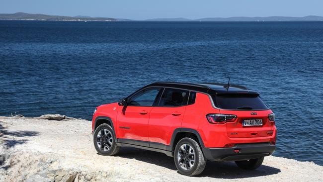 The Trailhawk impresses off-road and the nine-speed auto/turbo diesel drivetrain is the pick in the range.