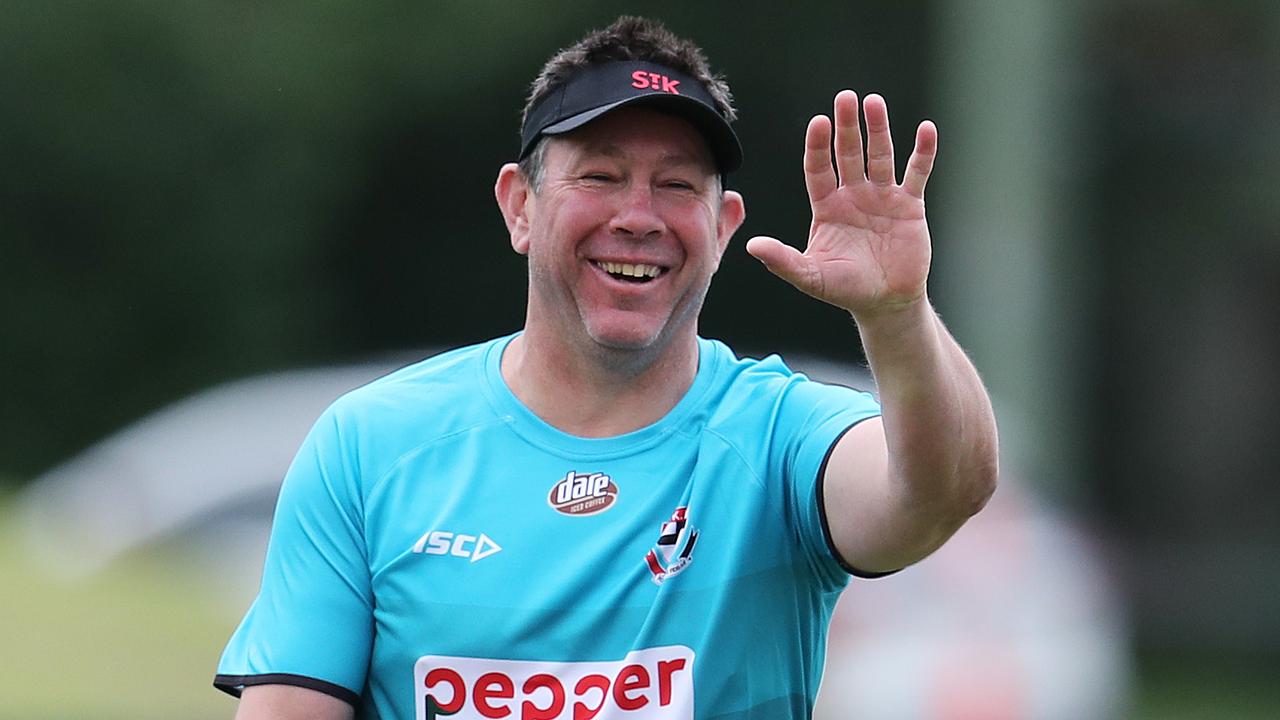 Saints coach Brett Ratten is excited by what his new recruits will bring to the club . Picture: Michael Klein