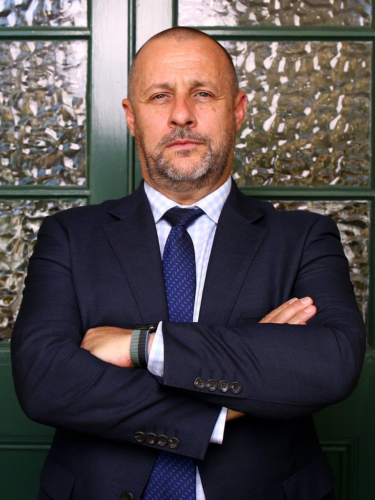 BBC headmaster Andre Casson said the situation was ‘confronting’. Picture: David Clark