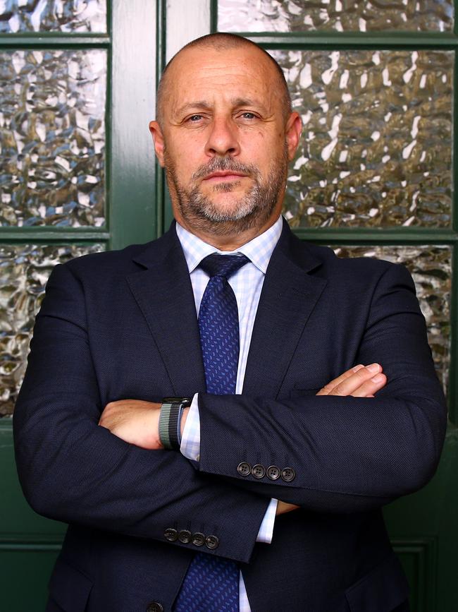 BBC headmaster Andre Casson said the situation was ‘confronting’. Picture: David Clark