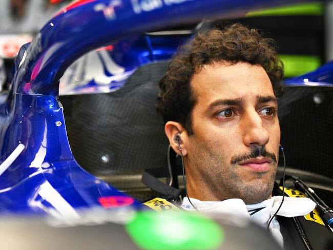 Daniel Ricciardo will start the Miami Grand Prix from the back of the grid. Picture: Rudy Carezzevoli/Getty Images