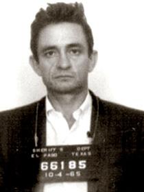 A few years before recording best-selling albums inside Folsom and San Quentin prisons, singer <b>Johnny Cash</b> had his own brush with the law. He was arrested in 1965 at El Paso International Airport with hundreds of pills in his bags after a trip to Juarez, Mexico. The <i>Ring of Fire</i> singer spent a night in county jail and later pleaded guilty to a misdemeanour, receiving a fine and suspended sentence. Picture: Supplied