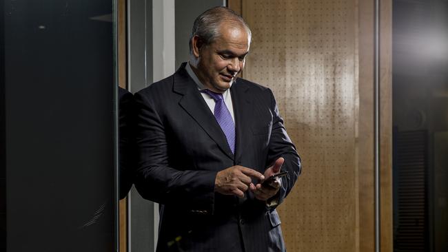 Gold Coast Mayor Tom Tate outside the Evandale chambers. Picture: Jerad Williams.