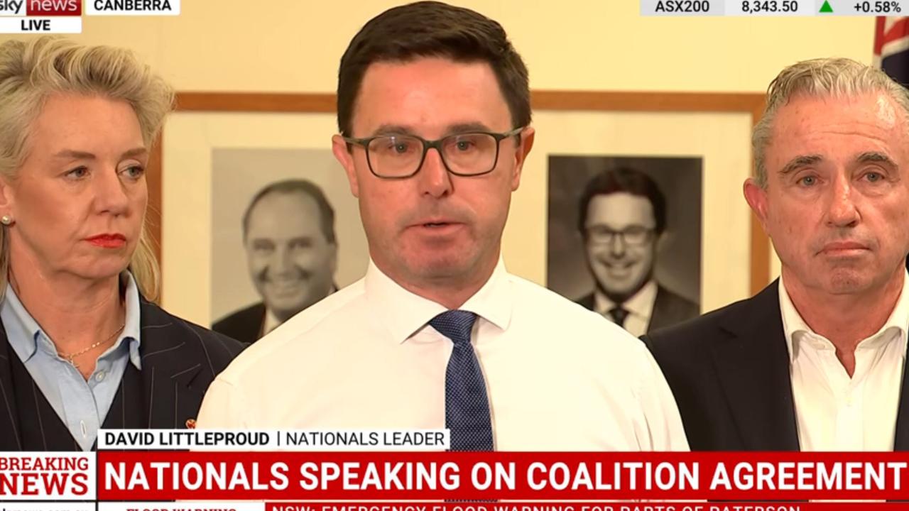 Coalition over: National and Liberal parties to split