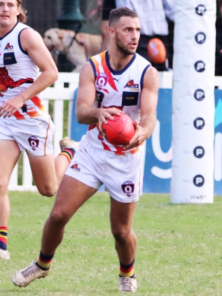 Mitch Conn in action for the Noosa Tigers. Picture: Craig Slaney Sports Photography.