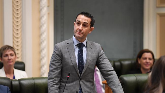 Queensland Leader of the Opposition David Crisafulli says the premier is being “dodgy”. Picture: NCA NewsWire / Dan Peled