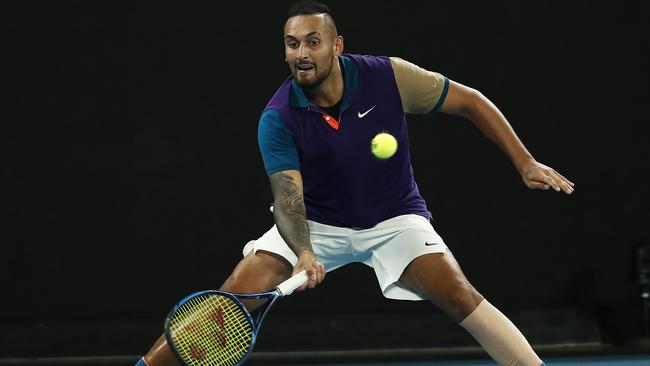 Bring it on: Nick Kyrgios will be at the Tokyo Olympics