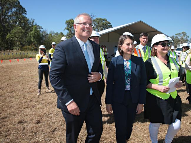 Prime Minister Scott Morrison said he will develop Australia’s first national prevention strategy to stop domestic and sexual violence. Picture: Adam Yip