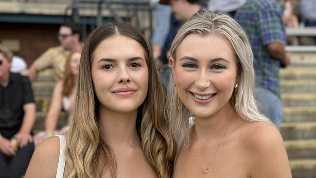Courtney McGrath and Teole Gaillard at the Gympie races on Saturday November 25, 2023.