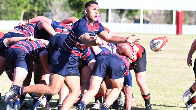 GPS First XV rugby between Terrace and The Southport School. Saturday July 22, 2023. Picture, John Gass