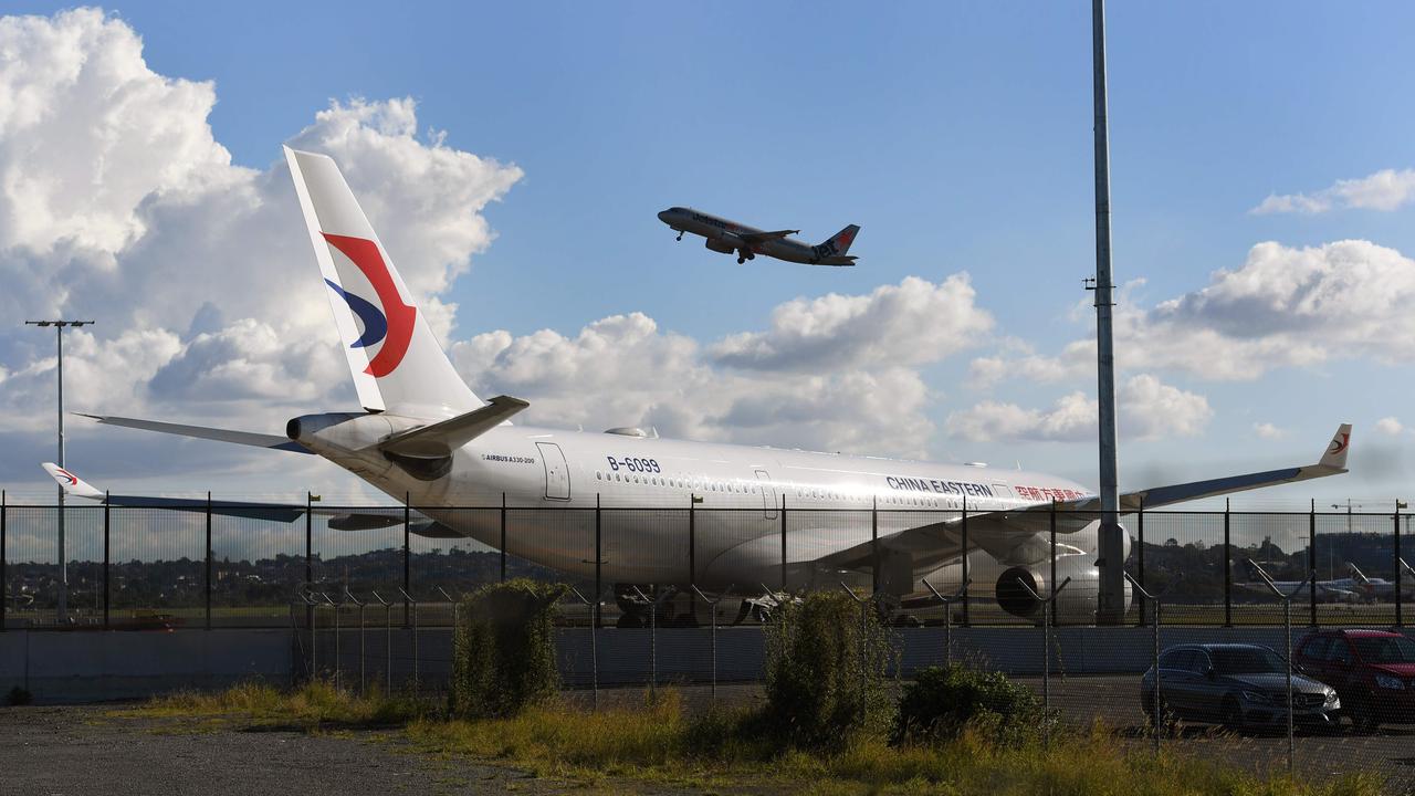 Chinese airlines used to be a common sight at Australian airports. Picture: William West/AFP