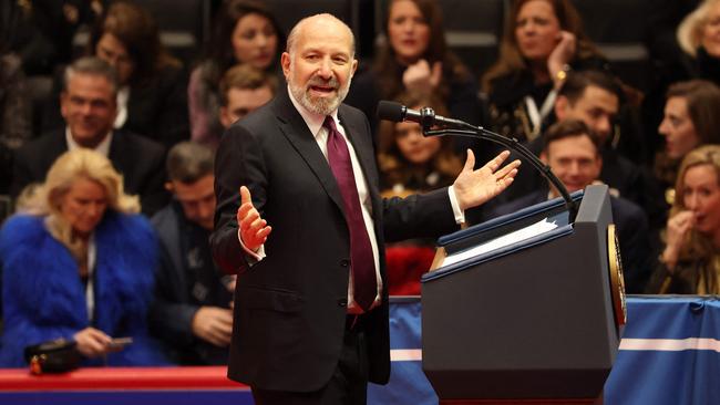 Commerce Secretary nominee Howard Lutnick is believed to be advocating for the tariff-first-talk-second approach. Picture: Getty Images via AFP