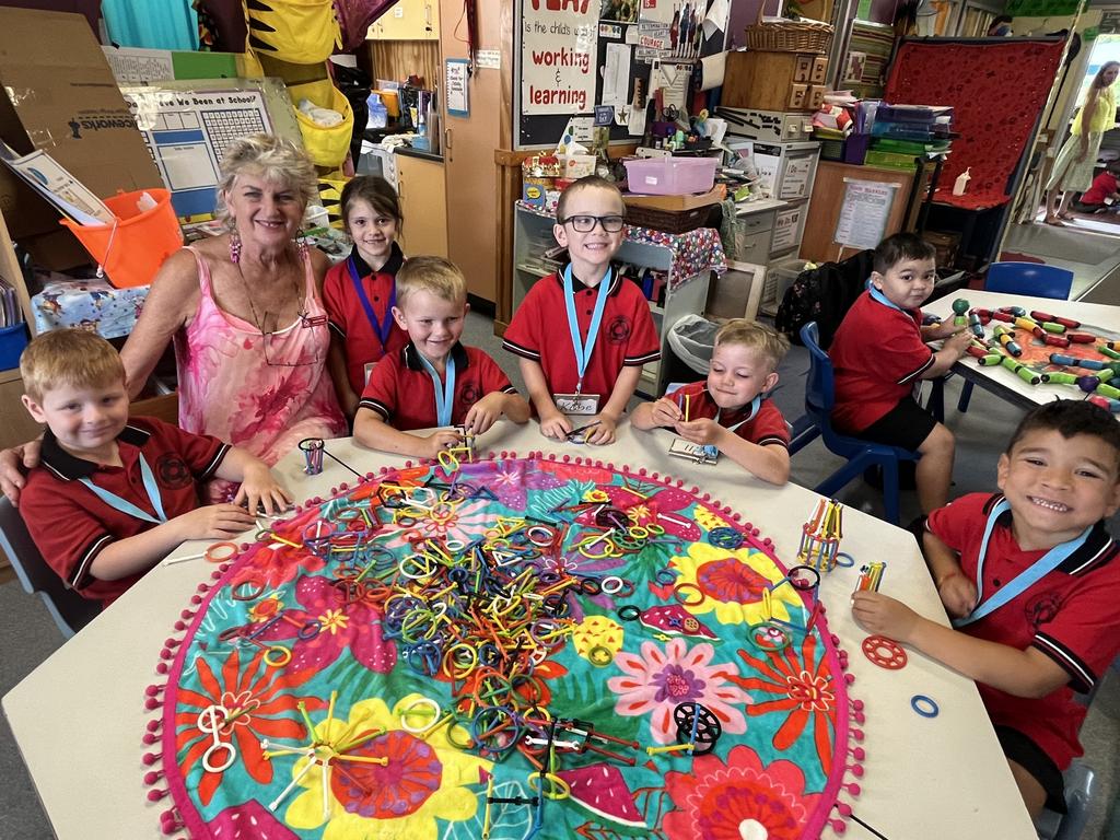 The Prep students at Tinana State School.