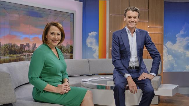 Lisa Millar and Michael Rowland from News Breakfast.